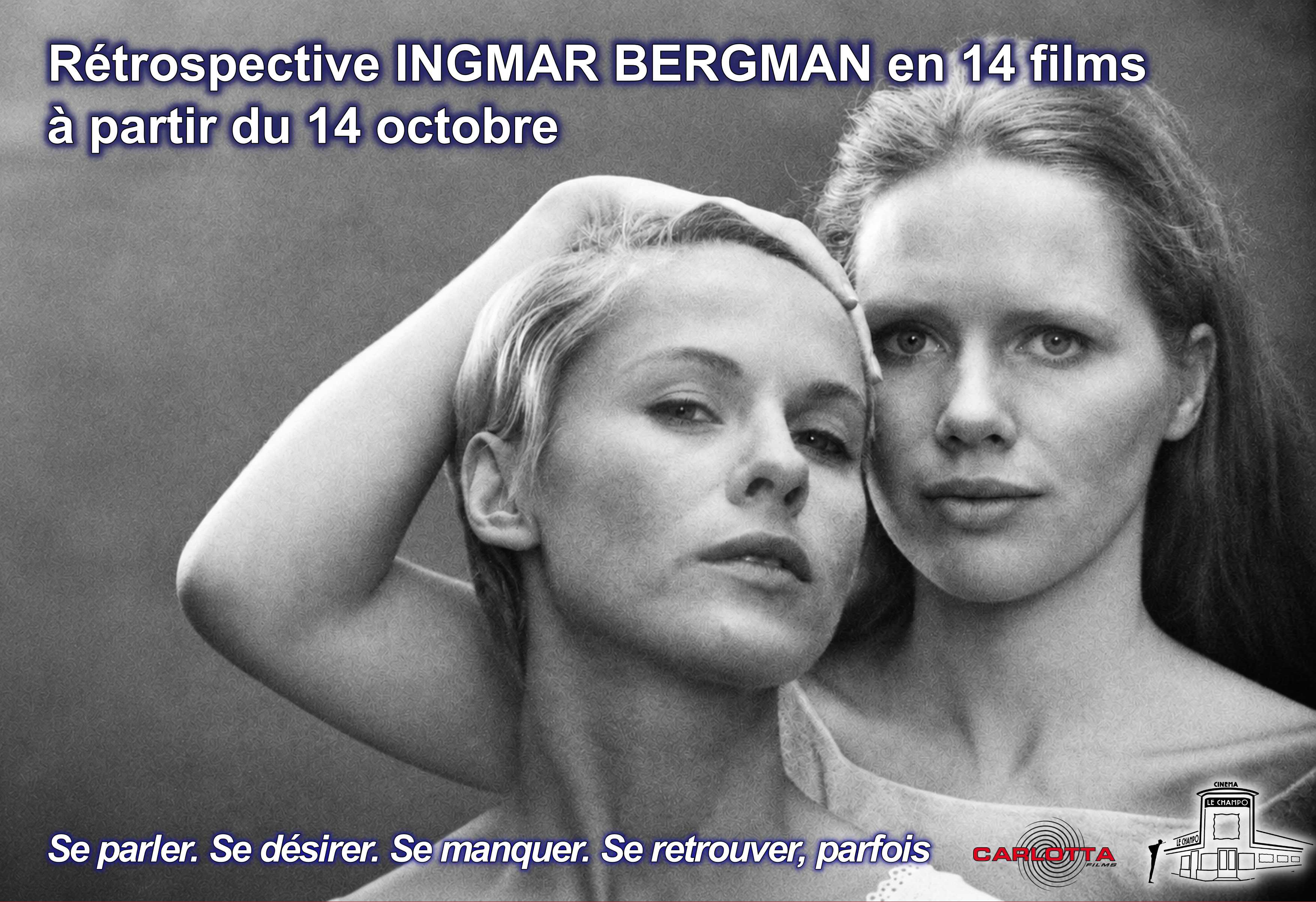 Affiche du cycle BERGMAN en 14 films au cinéma Le Champo