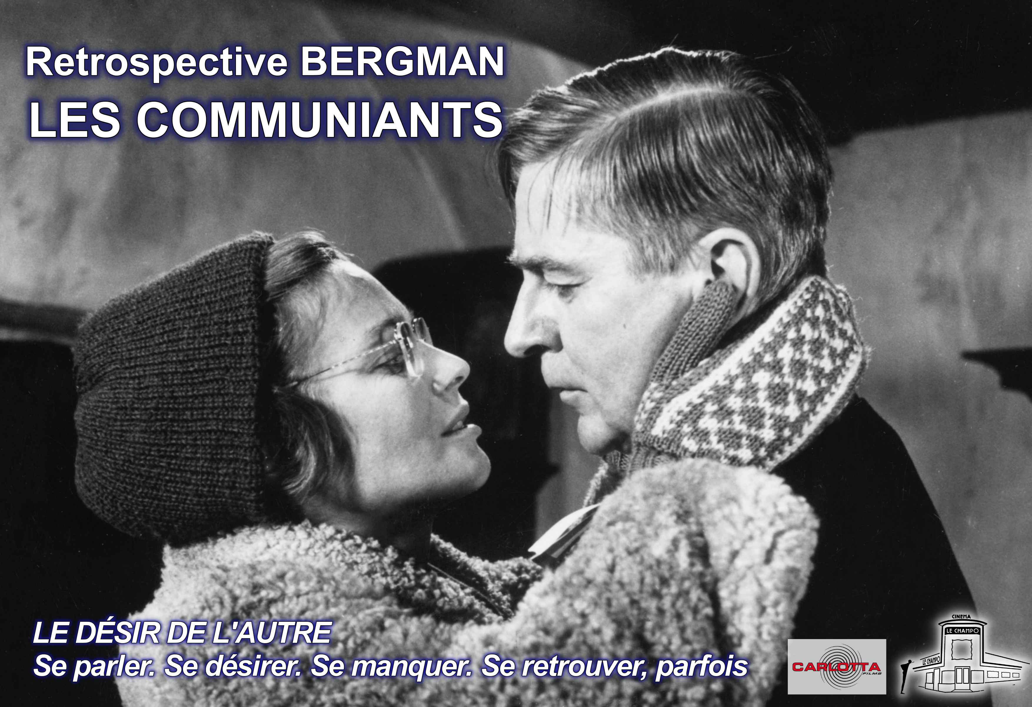 LES COMMUNIANTS - Affiche de la Retrospective BERGMAN au Champo