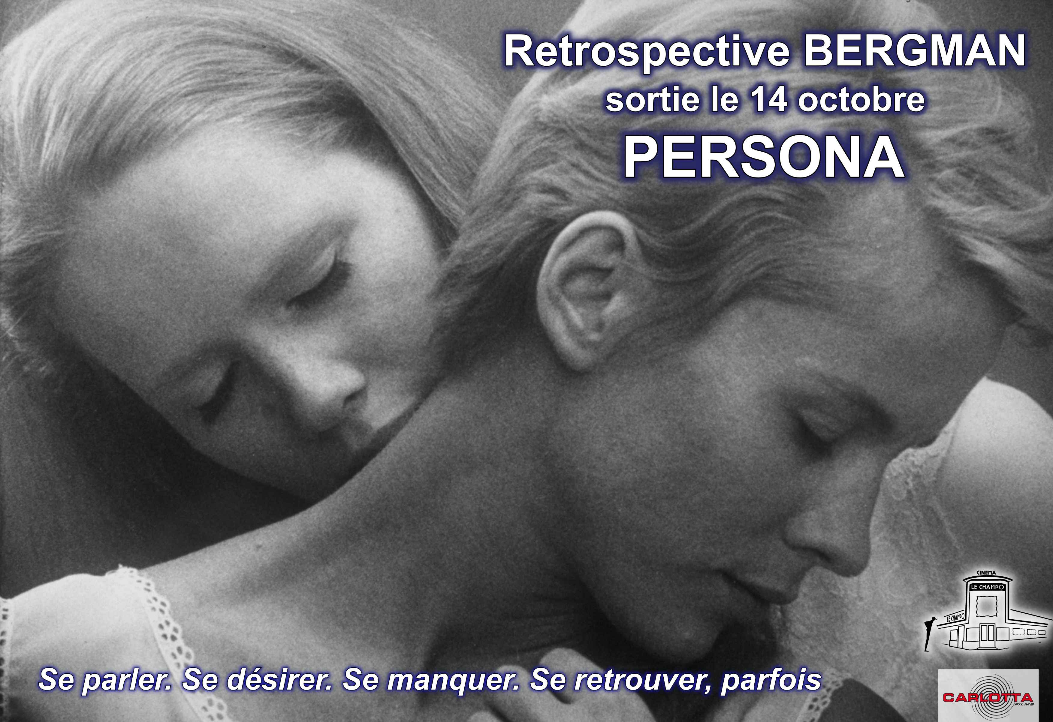 PERSONA - Affiche de la Retrospective BERGMAN au Champo