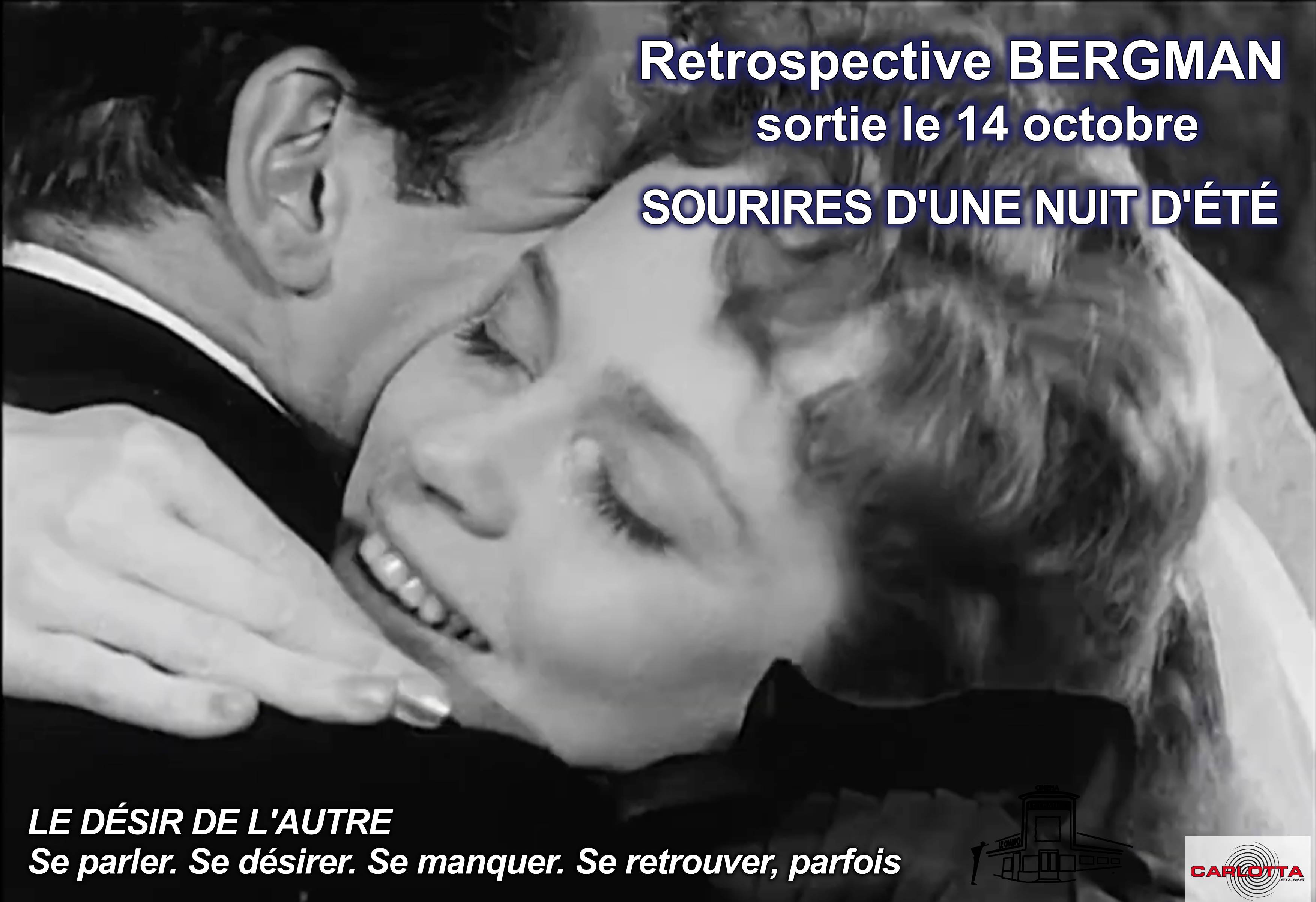 SOURIRES D'UNE NUIT D'ÉTÉ - Affiche de la Retrospective BERGMAN au Champo